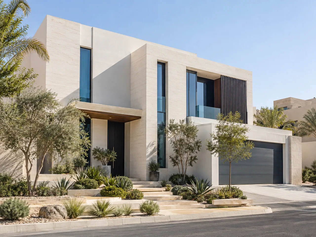 صورة توضيحية لعقار سكني ضمن خدمات الهندسة الحديثة في جدة